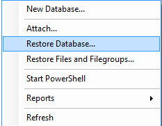 restore screenshot