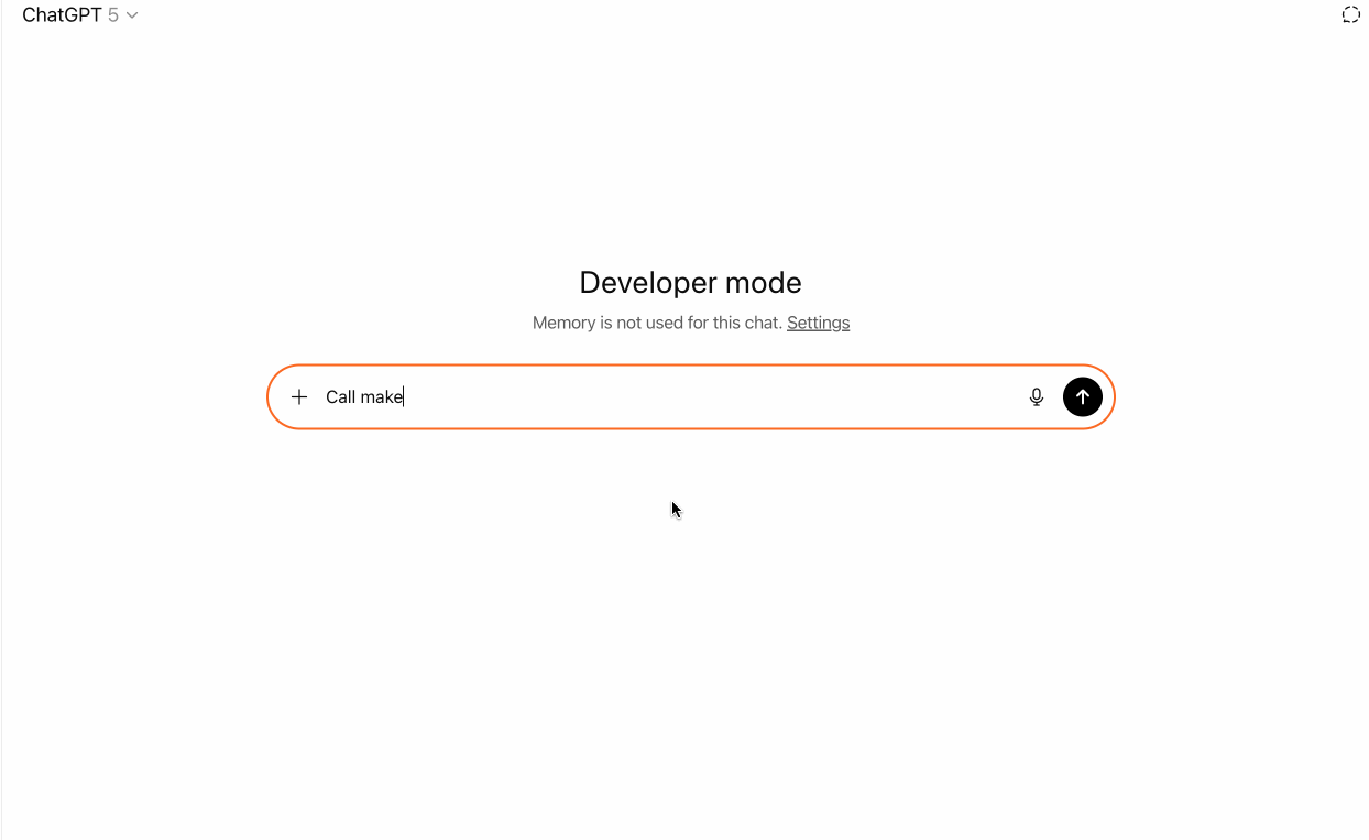Using input in the template